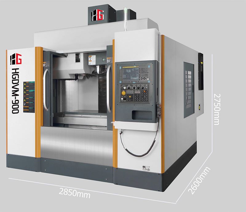 HGDVM-900高速加工中心尺寸